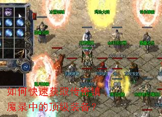 ��ο��ٻ�ȡ������ħ¼�еĶ���װ����