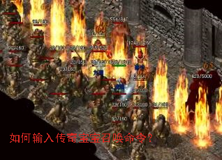 如何输入传奇宝宝召唤命令? 如何输入传奇宝宝召唤命令?