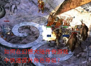 如何在幻想大陆传奇游戏中快速提升角色等级? 如何在幻想大陆传奇游戏中快速提升角色等级?