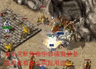 我本沉默传奇中非稀有装备狂风套有什么实际用途? 我本沉默传奇中非稀有装备狂风套有什么实际用途?