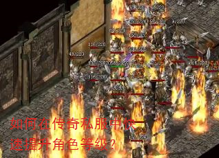 如何在传奇私服中快速提升角色等级? 如何在传奇私服中快速提升角色等级?