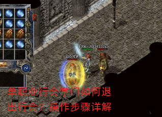 单职业行会掌门如何退出行会?操作步骤详解 单职业行会掌门如何退出行会?操作步骤详解