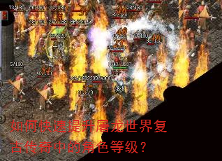 如何快速提升屠龙世界复古传奇中的角色等级? 如何快速提升屠龙世界复古传奇中的角色等级?