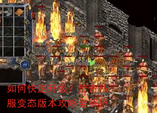 如何快速升级?传奇私服变态版本攻略全解析 如何快速升级?传奇私服变态版本攻略全解析