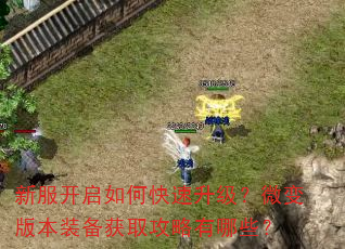 新服开启如何快速升级?微变版本装备获取攻略有哪些? 新服开启如何快速升级?微变版本装备获取攻略有哪些?