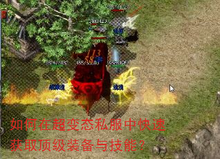如何在超变态私服中快速获取顶级装备与技能? 如何在超变态私服中快速获取顶级装备与技能?