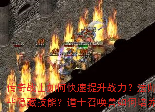 传奇战士如何快速提升战力?法师职业有哪些隐藏技能?道士召唤兽如何培养最强? 传奇战士如何快速提升战力?法师职业有哪些隐藏技能?道士召唤兽如何培养最强?