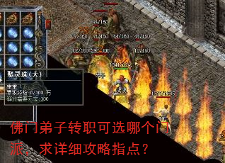 佛门弟子转职可选哪个门派,求详细攻略指点? 佛门弟子转职可选哪个门派,求详细攻略指点?