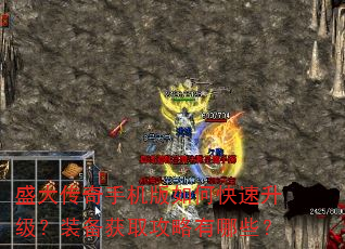 盛大传奇手机版如何快速升级?装备获取攻略有哪些? 盛大传奇手机版如何快速升级?装备获取攻略有哪些?